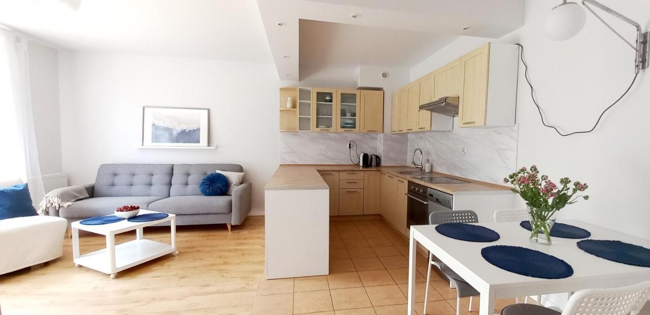 Apartamentyprzymorzu Centrum Blisko Plazy Kołobrzeg Buitenkant foto